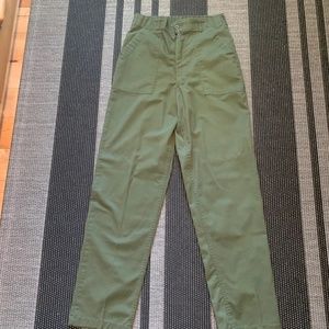 Vintage military OG-507 trousers size 32x33